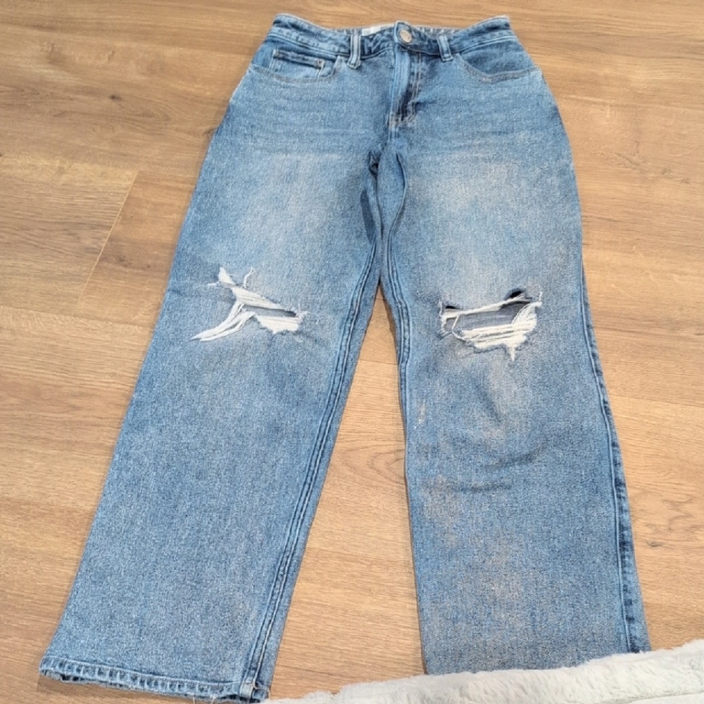 Hollister Light Blue Ultra High-Rise Jeans